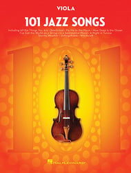 101 Jazz Songs Viola Solo cover